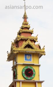 ミャンマー　バゴー　時計塔