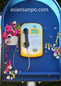 ミャンマー　ネーピードー　公衆電話