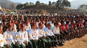 ミャンマー　ラヘー　ナガ族　正月