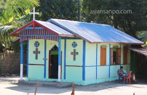 ミャンマー　アンーミャウー　教会