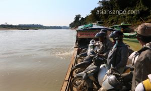 ミャンマー　カムティ　チンドゥイン川