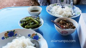 ミャンマー　ラヘー　ナガ族　食事