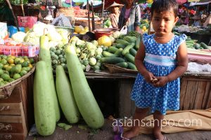 ミャンマー　チャオピュー市場