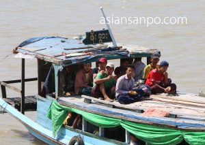 ミャンマー　パテイン　川