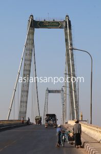 ミャンマー　パテイン　橋
