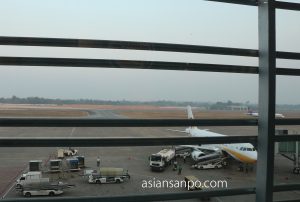 ミャンマー　ヤンゴン空港