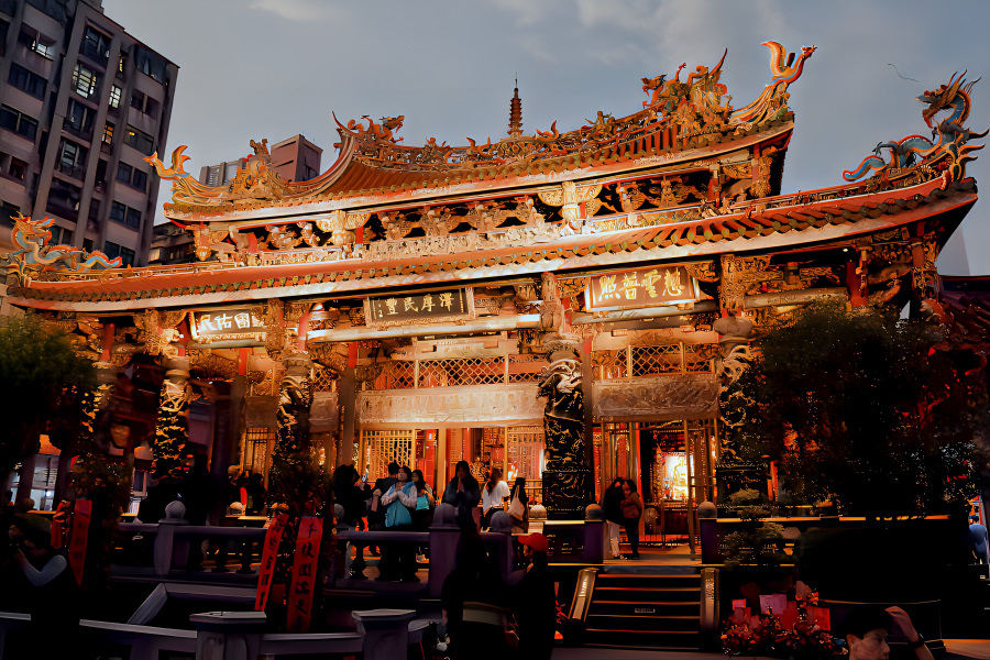 台湾 龍山寺